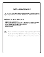 Preview for 31 page of Poulan Pro PD25PH48STD Owner'S Manual