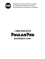 Preview for 60 page of Poulan Pro PR48BT Instruction Manual