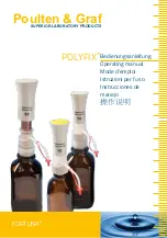 Poulten & Graf FORTUNA POLYfix 101.070-38 Operating Manual preview