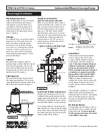 Preview for 6 page of POWEL-FLO PFEV512 Installation, Service & Parts Manual