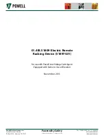 Preview for 23 page of Powell 51897G31-1600 User Manual