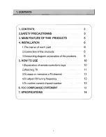 Preview for 2 page of Power Acoustik TUNER-2R Instruction Manual