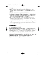 Preview for 7 page of Power first 8006020 Owner'S Manual