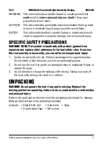 Preview for 3 page of Power Fist 8964330 User Manual