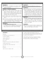 Preview for 2 page of Power Fist PAS15T Operating Instructions And Owner'S Manual