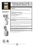 Preview for 8 page of Power Fist PAS15T Operating Instructions And Owner'S Manual