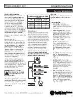 Preview for 17 page of Power-flo PF4SCC Series Installation, Service & Parts Manual