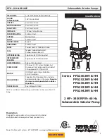 Preview for 3 page of Power-flo PFG2002HH Installation, Service Manual & Parts