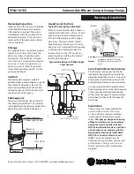 Preview for 5 page of Power-flo PFS411HTCE Series Installation, Service & Parts Manual