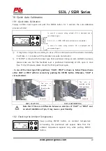 Preview for 29 page of Power-Genex SS3L Series Instructions And Operating Manual