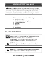 Preview for 3 page of Power It! JD3315U Owner'S Manual