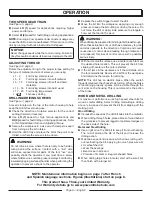 Preview for 6 page of Power Stroke PSL0DD182 Operator'S Manual