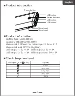 Preview for 2 page of Poweradd EnergyCell 26800 User Manual