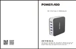 Poweradd QC 3.0 & Type-C USB adapter User Manual preview