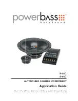 PowerBass S-50C Application Manual preview