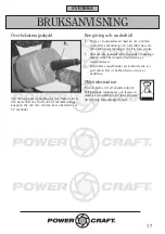 Preview for 17 page of Powercraft 42009 Instruction Manual