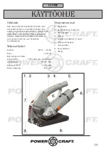 Preview for 18 page of Powercraft 42009 Instruction Manual