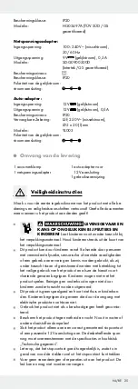 Preview for 24 page of Powerfix Profi 295686 Operation And Safety Notes