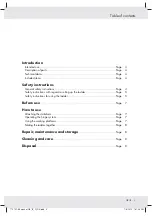 Preview for 3 page of Powerfix Profi Z30473 Assembly, Operating And Safety Instructions