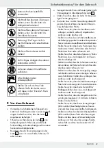 Preview for 49 page of Powerfix Profi+ 287991 Assembly, Operating And Safety Instructions