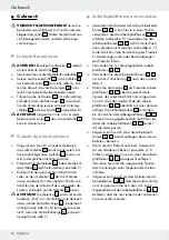 Preview for 50 page of Powerfix Profi+ 287991 Assembly, Operating And Safety Instructions