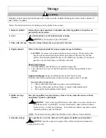 Preview for 20 page of Powerhorse M11571E Owner'S Manual