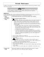 Preview for 21 page of Powerhorse M11571E Owner'S Manual