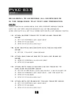 Preview for 12 page of Powerline PVKC83X Owner'S Manual