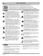 Preview for 3 page of Powermate 200-2401 Operator'S & Parts Manual