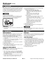 Preview for 18 page of Powermate PFTT142 Operator'S Manual