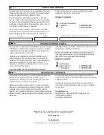 Preview for 22 page of Powermate PLB1582019 Operator'S & Parts Manual