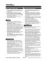 Preview for 31 page of Powermate PLS20825 Operator'S Manual