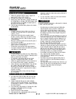 Preview for 51 page of Powermate PLS20825 Operator'S Manual