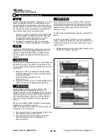 Preview for 54 page of Powermate PLS20825 Operator'S Manual