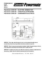 Powermate Powerbase 5000 ER PC0525302.03 User Manual preview