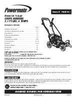 Preview for 20 page of Powermate PWLE0799 Operator'S Manual