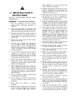 Preview for 2 page of Powermatic Accu-Fence Operating Instructions And Parts Manual