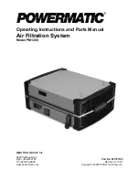 Powermatic PM1200 Operating Instructions And Parts Manual preview