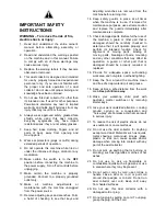 Preview for 2 page of Powermatic PM1900TX Instructions And Parts Manual