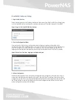 Preview for 6 page of PowerNAS MIni FreeNAS Quick Start Manual