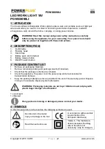 Preview for 2 page of Powerplus POWX0090LI Quick Start Manual