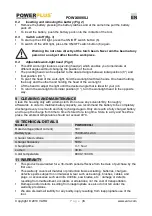 Preview for 6 page of Powerplus POWX0090LI Quick Start Manual