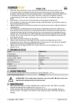 Preview for 6 page of Powerplus POWX1790 Quick Start Manual