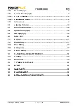 Preview for 2 page of Powerplus POWXB10060 Manual