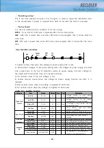 Preview for 54 page of POWERSYS RECLOSER Manual