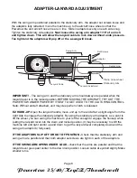 Preview for 10 page of Powertow 35 EZ Owner'S Manual