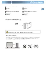 Preview for 6 page of PowerWalker VI 1000 Quick Start Manual