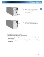 Preview for 17 page of PowerWalker VI 1000T/HID Quick Start Manual