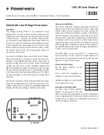 Powerwerx LVD-35 User Manual preview