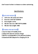 Preview for 9 page of PowerX-Fit sc-60fb User Manual